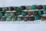 CNG8192 15.5 inches 10*14mm nuggets striped agate beads wholesale