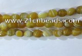 CNG8225 15.5 inches 12*16mm nuggets striped agate beads wholesale
