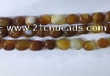 CNG8226 15.5 inches 12*16mm nuggets striped agate beads wholesale