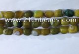 CNG8236 15.5 inches 12*16mm nuggets striped agate beads wholesale