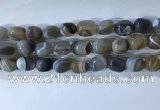 CNG8237 15.5 inches 12*16mm nuggets striped agate beads wholesale