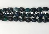 CNG8256 15.5 inches 13*18mm nuggets agate beads wholesale