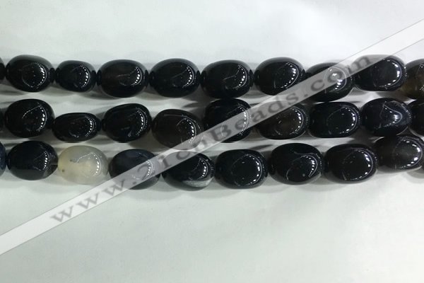 CNG8261 15.5 inches 13*18mm nuggets agate beads wholesale