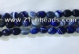 CNG8270 15.5 inches 13*18mm nuggets striped agate beads wholesale