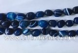 CNG8271 15.5 inches 13*18mm nuggets striped agate beads wholesale