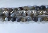 CNG8277 15.5 inches 13*18mm nuggets striped agate beads wholesale