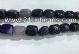 CNG8291 15.5 inches 15*20mm nuggets agate beads wholesale