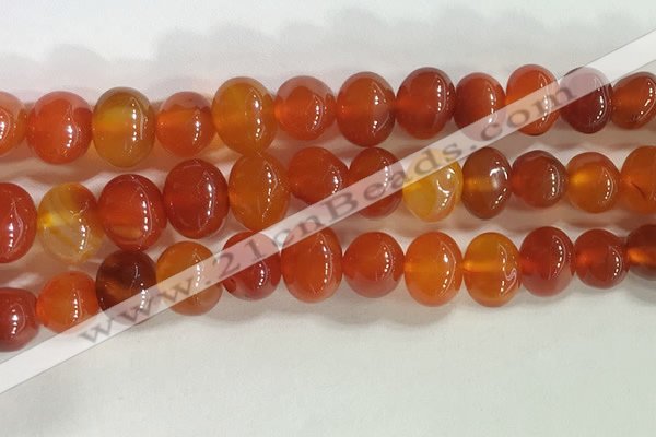 CNG8331 15.5 inches 10*12mm nuggets agate beads wholesale