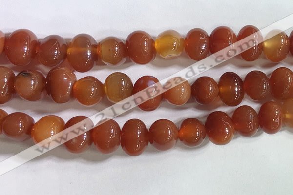 CNG8333 15.5 inches 10*12mm nuggets agate beads wholesale