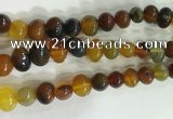 CNG8336 15.5 inches 10*12mm nuggets agate beads wholesale