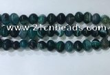 CNG8350 15.5 inches 10*12mm nuggets striped agate beads wholesale