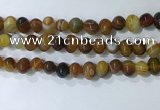 CNG8351 15.5 inches 10*12mm nuggets striped agate beads wholesale