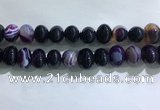 CNG8381 15.5 inches 12*16mm nuggets striped agate beads wholesale