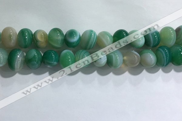 CNG8385 15.5 inches 12*16mm nuggets striped agate beads wholesale