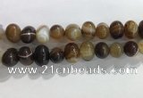 CNG8388 15.5 inches 12*16mm nuggets striped agate beads wholesale