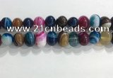 CNG8391 15.5 inches 12*16mm nuggets striped agate beads wholesale