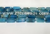 CNG8397 15.5 inches 8*18mm - 10*25mm freeform agate beads