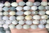 CNG8513 15.5 inches 10*12mm - 11*16mm faceted nuggets aquamarine beads