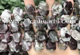 CNG8552 15.5 inches 13*18mm - 15*25mm faceted freeform tourmaline beads