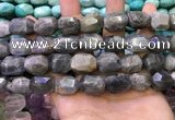 CNG8584 13*18mm - 15*20mm faceted nuggets labradorite beads