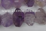 CNG862 15.5 inches 12*18mm – 14*23mm faceted nuggets amethyst beads