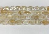 CNG8804 15.5 inches 16mm - 20mm faceted freeform citrine beads