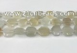 CNG8807 15.5 inches 16mm - 20mm faceted freeform moonstone beads