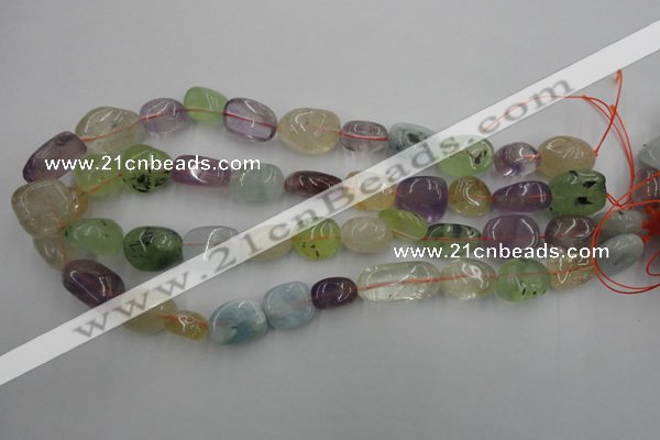 CNG886 15.5 inches 10*14mm – 15*20mm nuggets mixed quartz beads