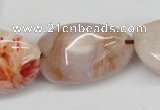 CNG89 15.5 inches 10*15mm - 20*35mm nuggets agate gemstone beads