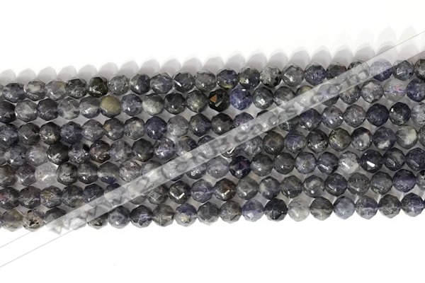 CNG9058 15.5 inches 6mm faceted nuggets iolite gemstone beads