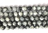 CNG9069 15.5 inches 10mm faceted nuggets eagle eye jasper gemstone beads