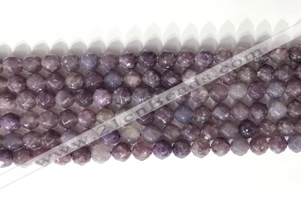 CNG9070 15.5 inches 8mm faceted nuggets Chinese tourmaline gemstone beads