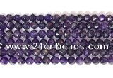 CNG9093 15.5 inches 8mm faceted nuggets amethyst gemstone beads