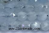 CNG9101 15 inches 4mm faceted nuggets aquamarine beads