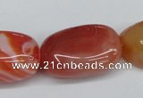 CNG92 15.5 inches 12*16mm - 20*30mm nuggets agate gemstone beads