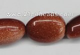 CNG96 15.5 inches 12*18mm - 20*30mm nuggets goldstone gemstone beads