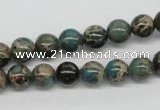 CNI03 16 inches 8mm round natural imperial jasper beads wholesale