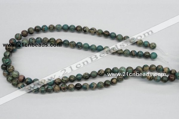 CNI03 16 inches 8mm round natural imperial jasper beads wholesale