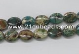 CNI10 16 inches 8*10mm oval natural imperial jasper beads wholesale