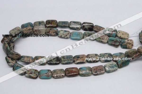 CNI16 16 inches 13*18mm rectangle natural imperial jasper beads wholesale