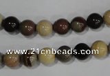 CNI202 15.5 inches 8mm round imperial jasper beads wholesale