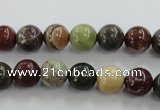 CNI302 15.5 inches 8mm round imperial jasper beads wholesale