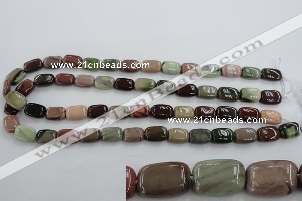 CNI311 15.5 inches 8*14mm rectangle imperial jasper beads wholesale