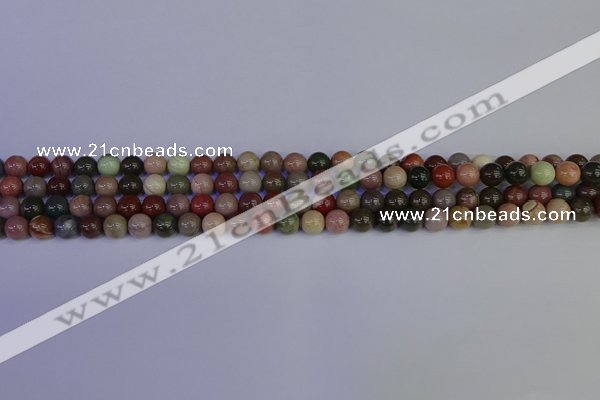 CNI350 15.5 inches 4mm round imperial jasper beads wholesale