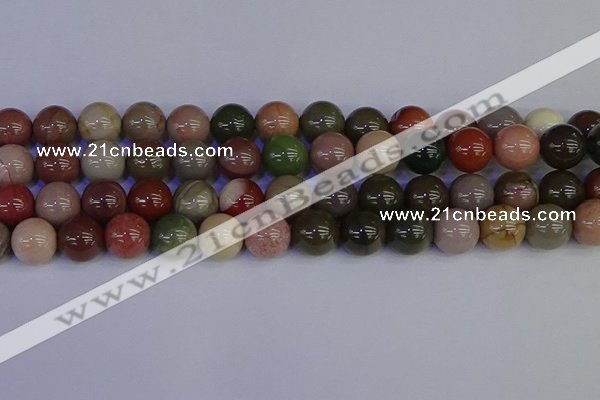 CNI355 15.5 inches 14mm round imperial jasper beads wholesale