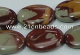 CNJ07 15.5 inches 18*25mm oval natural noreena jasper beads