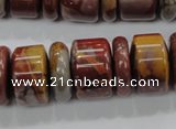 CNJ31 15.5 inches 6*18mm & 12*18mm rondelle noreena jasper beads