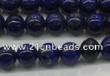 CNL1001 15.5 inches 6mm round A grade natural lapis lazuli beads