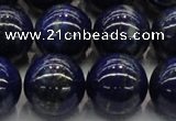 CNL1005 15.5 inches 14mm round B grade natural lapis lazuli beads