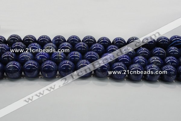 CNL1006 15.5 inches 16mm round A grade natural lapis lazuli beads